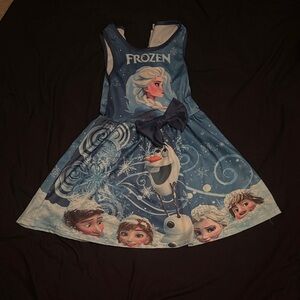 Frozen Kids Costume Dress - Blue